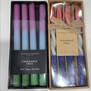 Botanical Essentials Fragrance Free Taper Candles